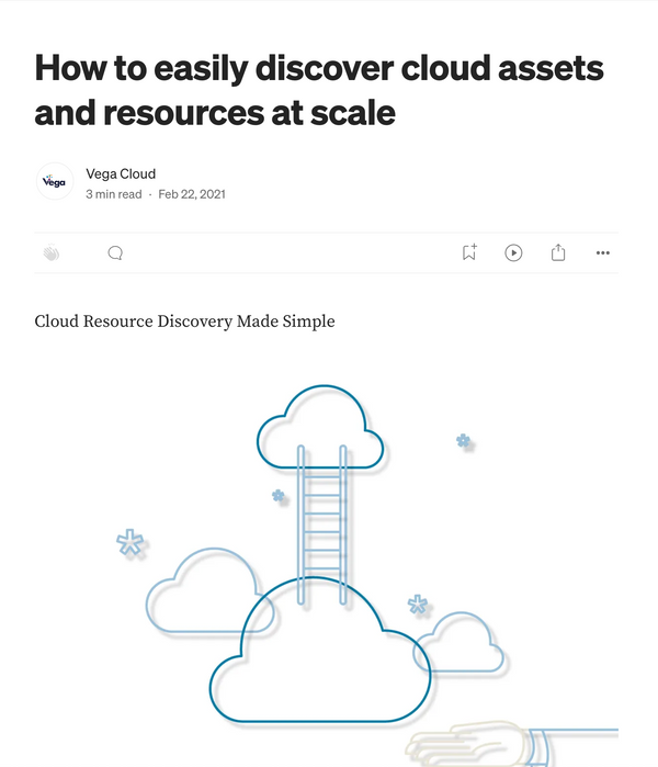 How to easily discover cloud assets and resources at scale
