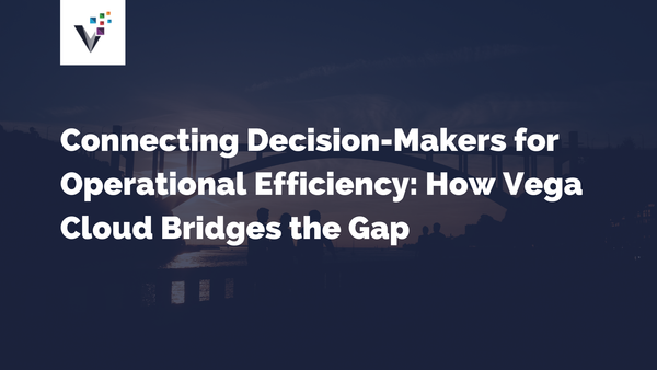 Connecting Decision-Makers for Operational Efficiency: How Vega Cloud Bridges the Gap