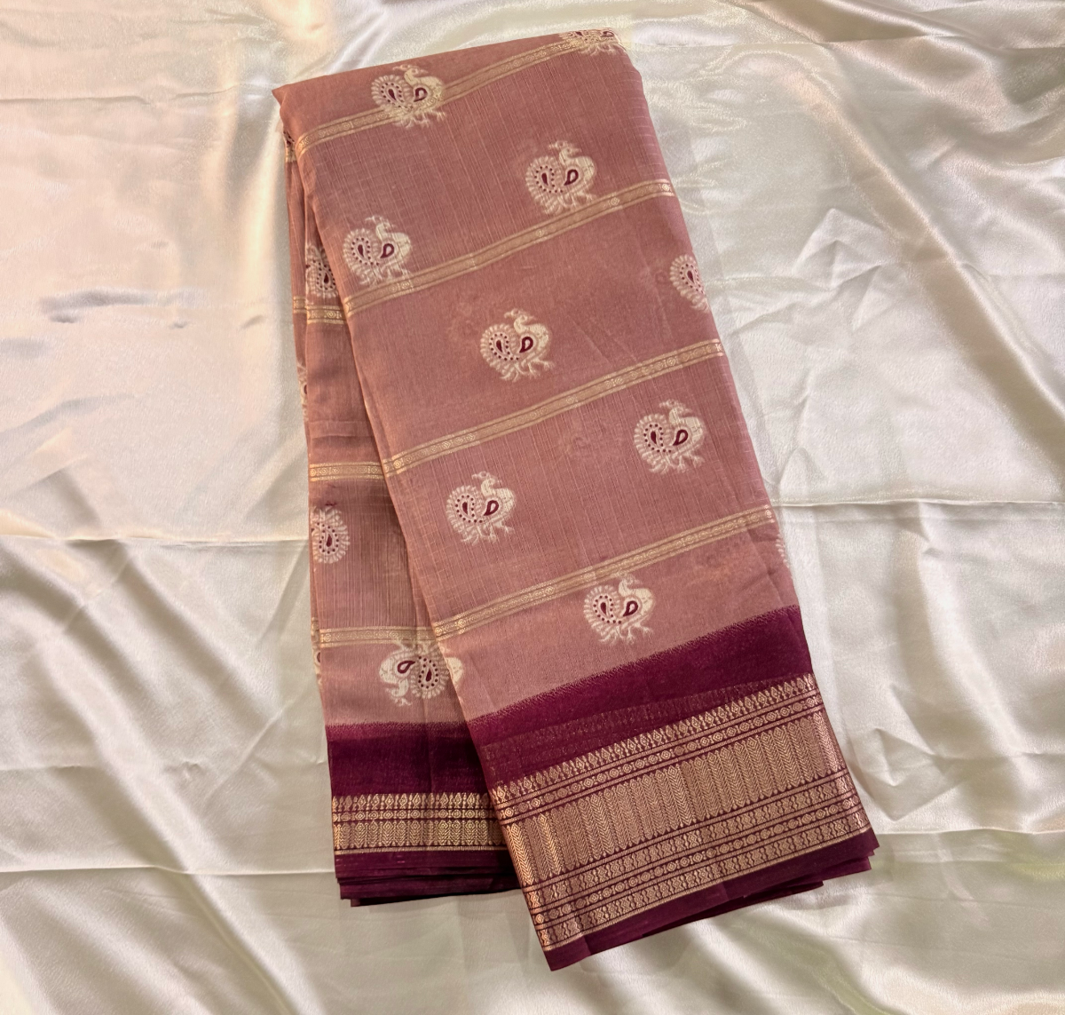 Mayur Buta Saree - View 1