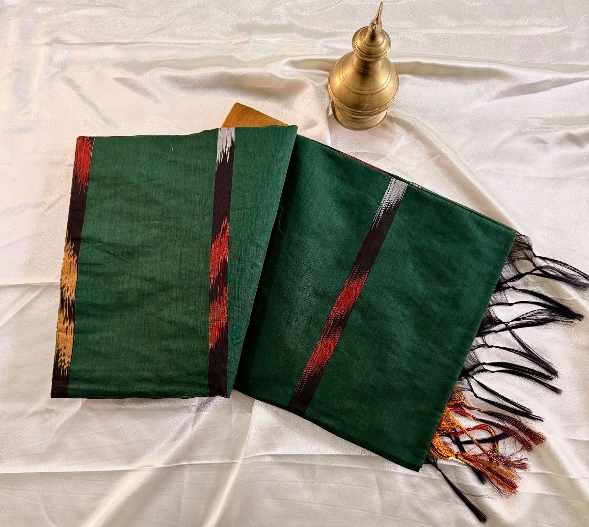 Ikat Soft Cotton Saree view 2