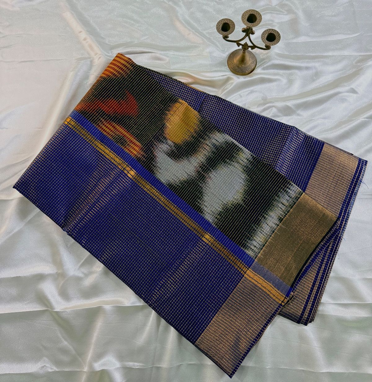 Fancy Kattam Saree - View 1