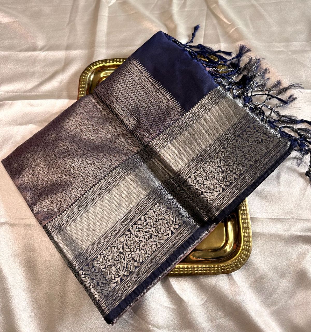 Dual Soft Silk Saree view 2
