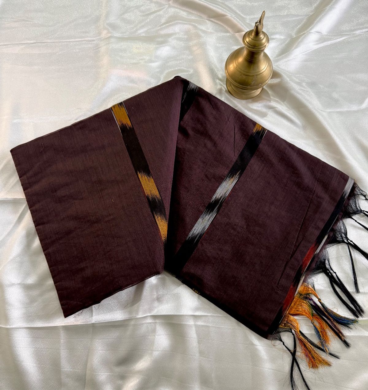 Ikat soft cotton saree  view 2