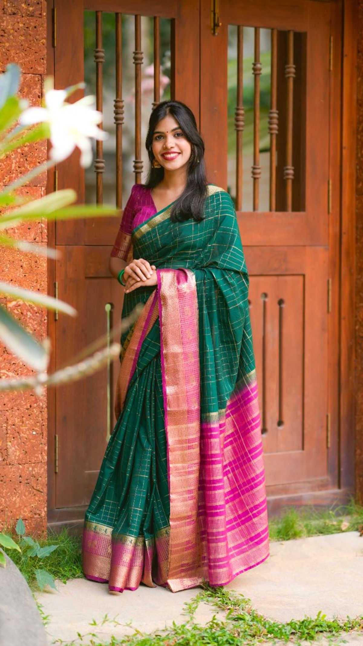 Mysore Kattam Silk Saree