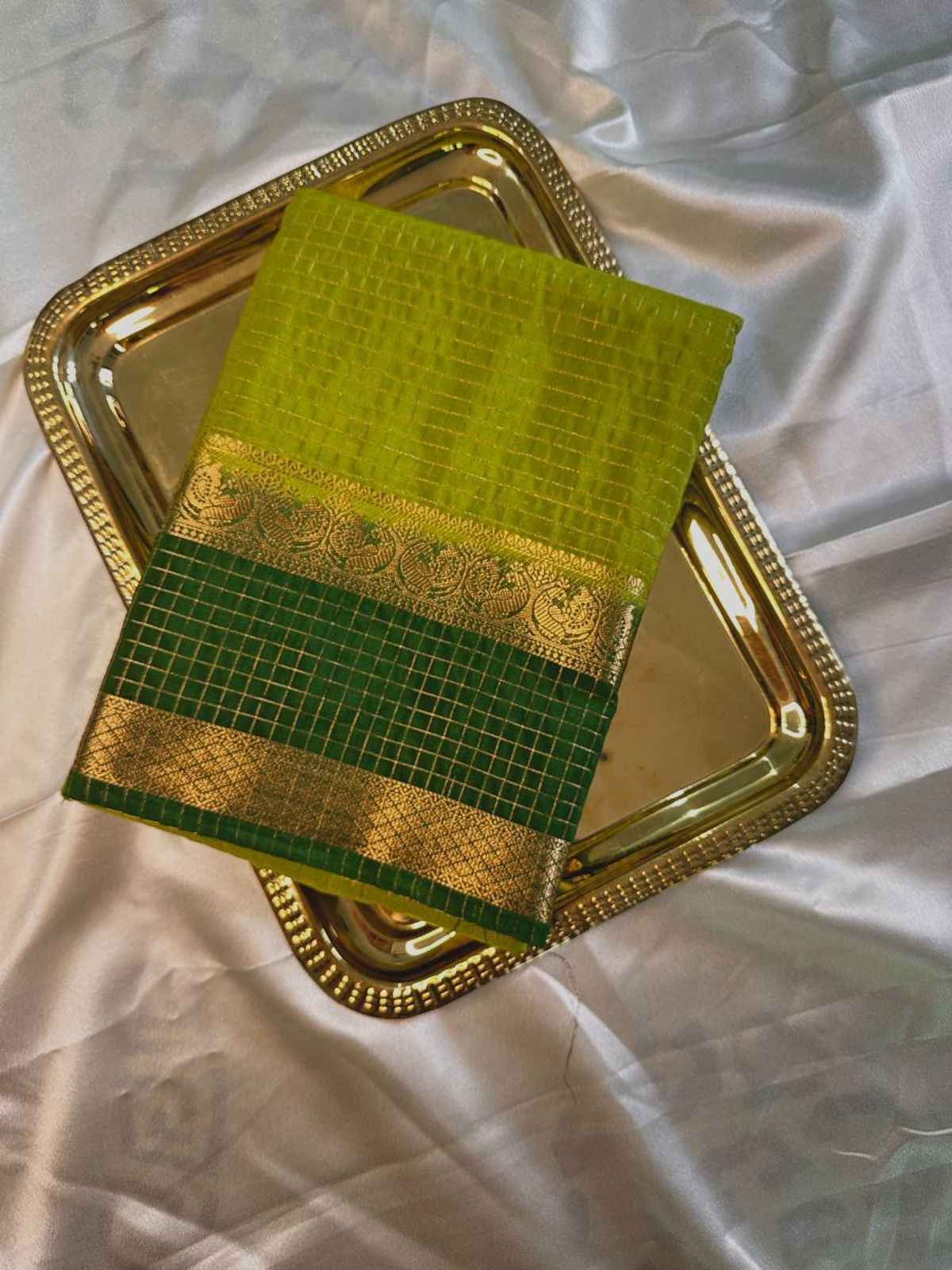 Mysore Kattam Silk Saree