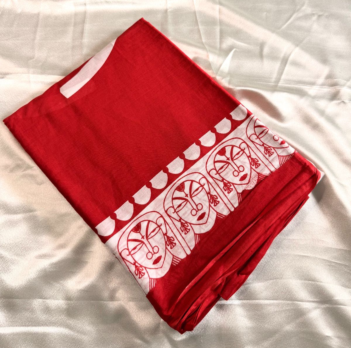 Vermillion Muse Saree - View 1