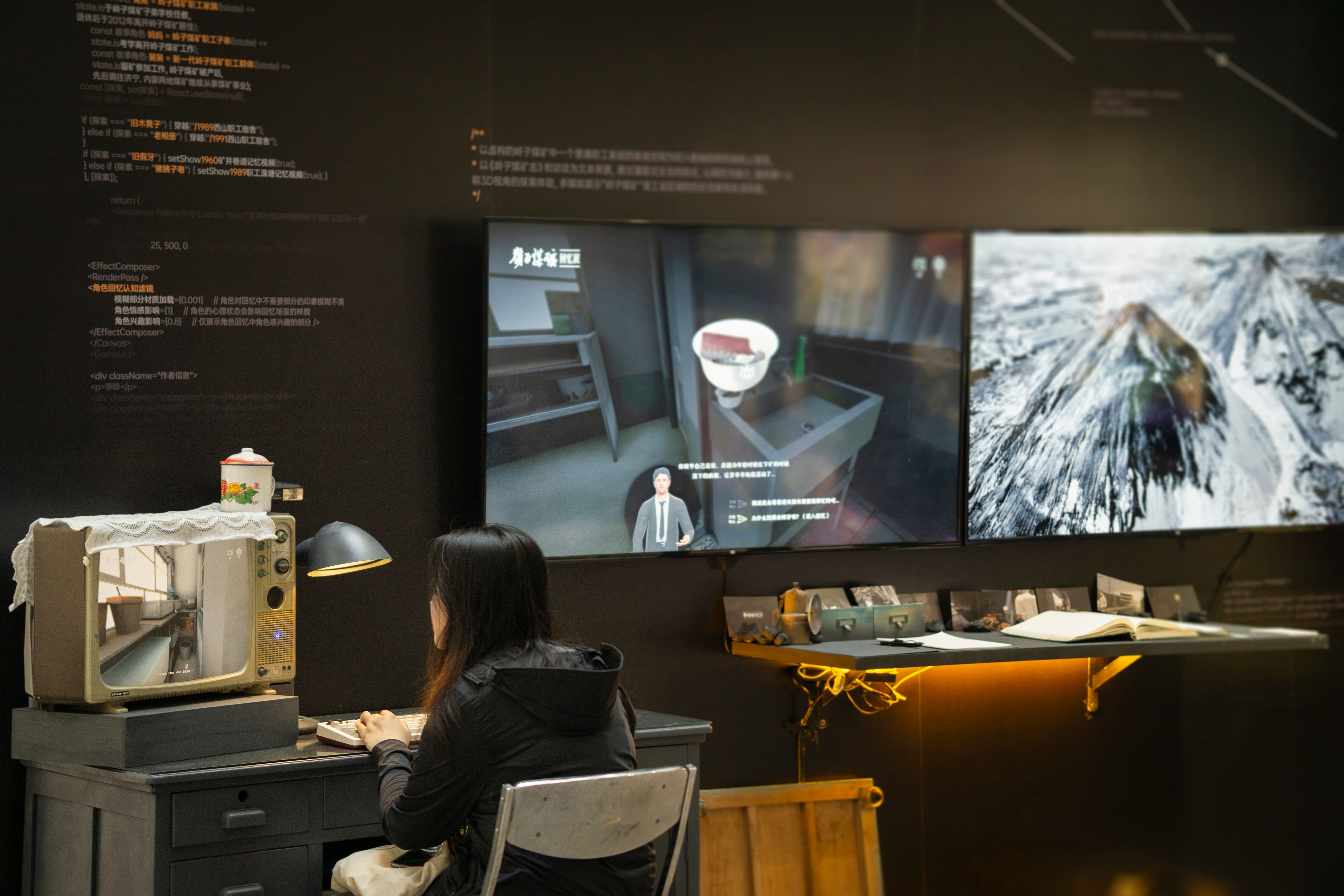 Echoes of Lingzi Coal Mine: A Remembrance Exhibition — 现场图