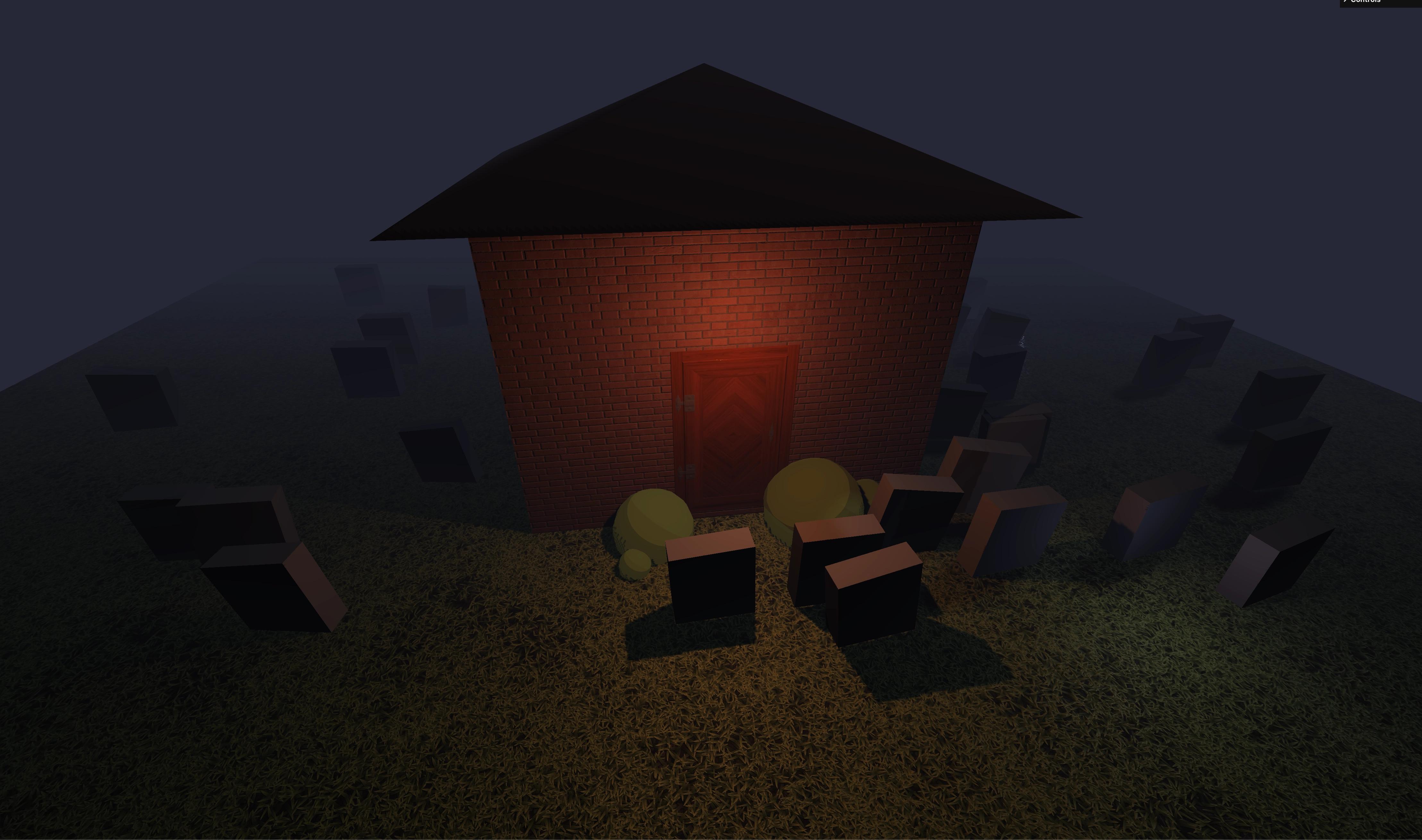 Haunted House Scene