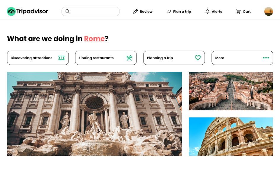 Tripadvisor Website UX Optimization Redesign — 项目图 1