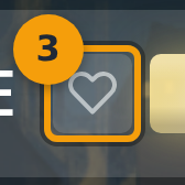 Click the Wishlist Heart