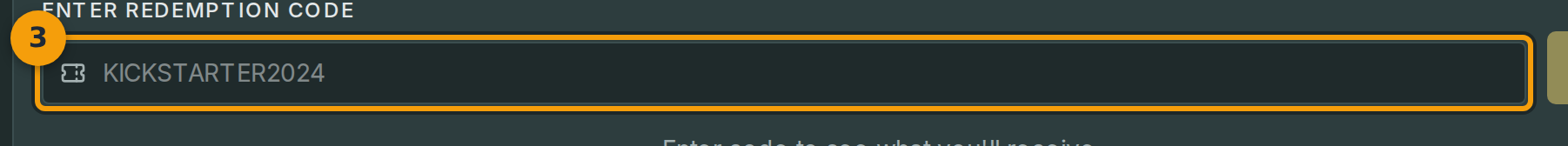 Code in das Eingabefeld einfügen