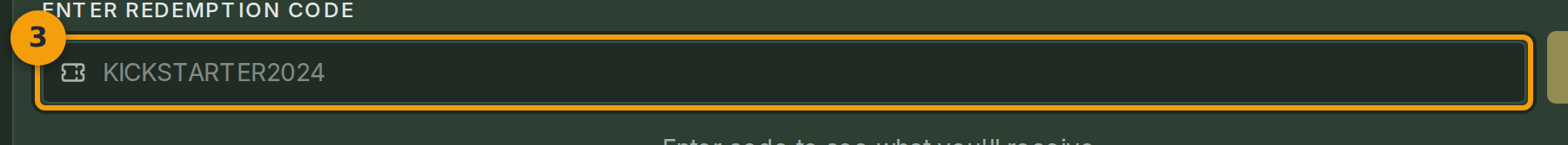 Paste your code into the input field