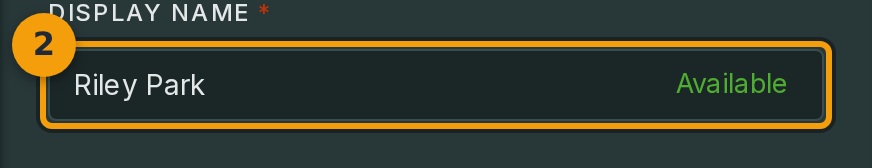 Click Edit Profile and update your display name