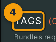 Tags hinzufügen und Veröffentlichungsbedingungen akzeptieren