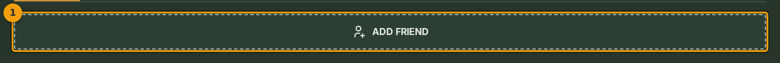 Open the Add Friend modal