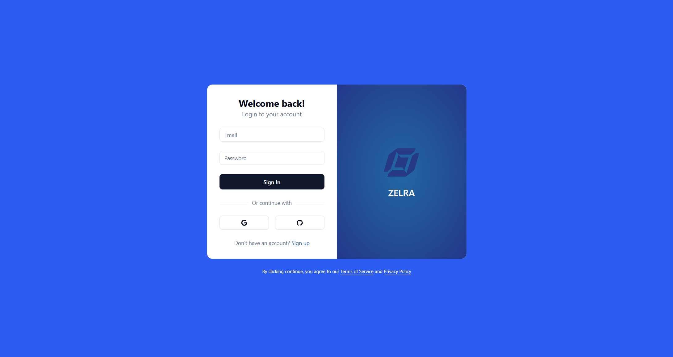 Zelra — project screenshot