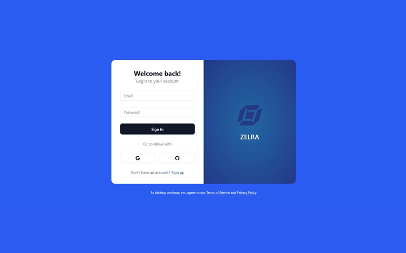 Zelra — project screenshot