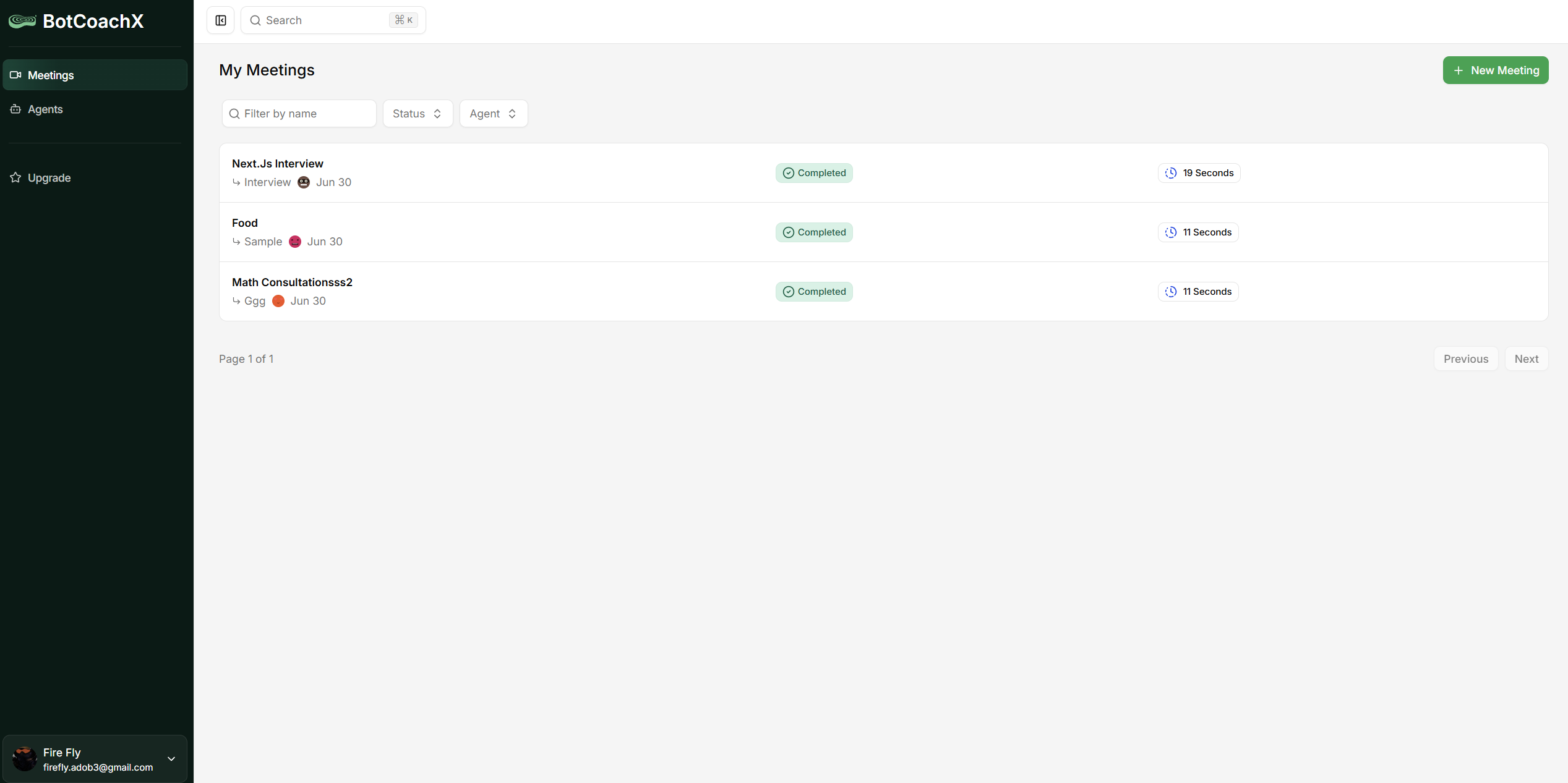 BotCoachX — project screenshot