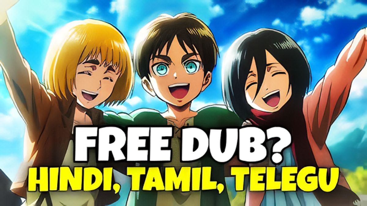 Attack on Titan Now Streaming Free in Hindi, Tamil and Telugu on YouTube