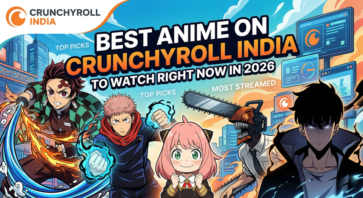 Best Anime on Crunchyroll India to Watch Right Now in 2026