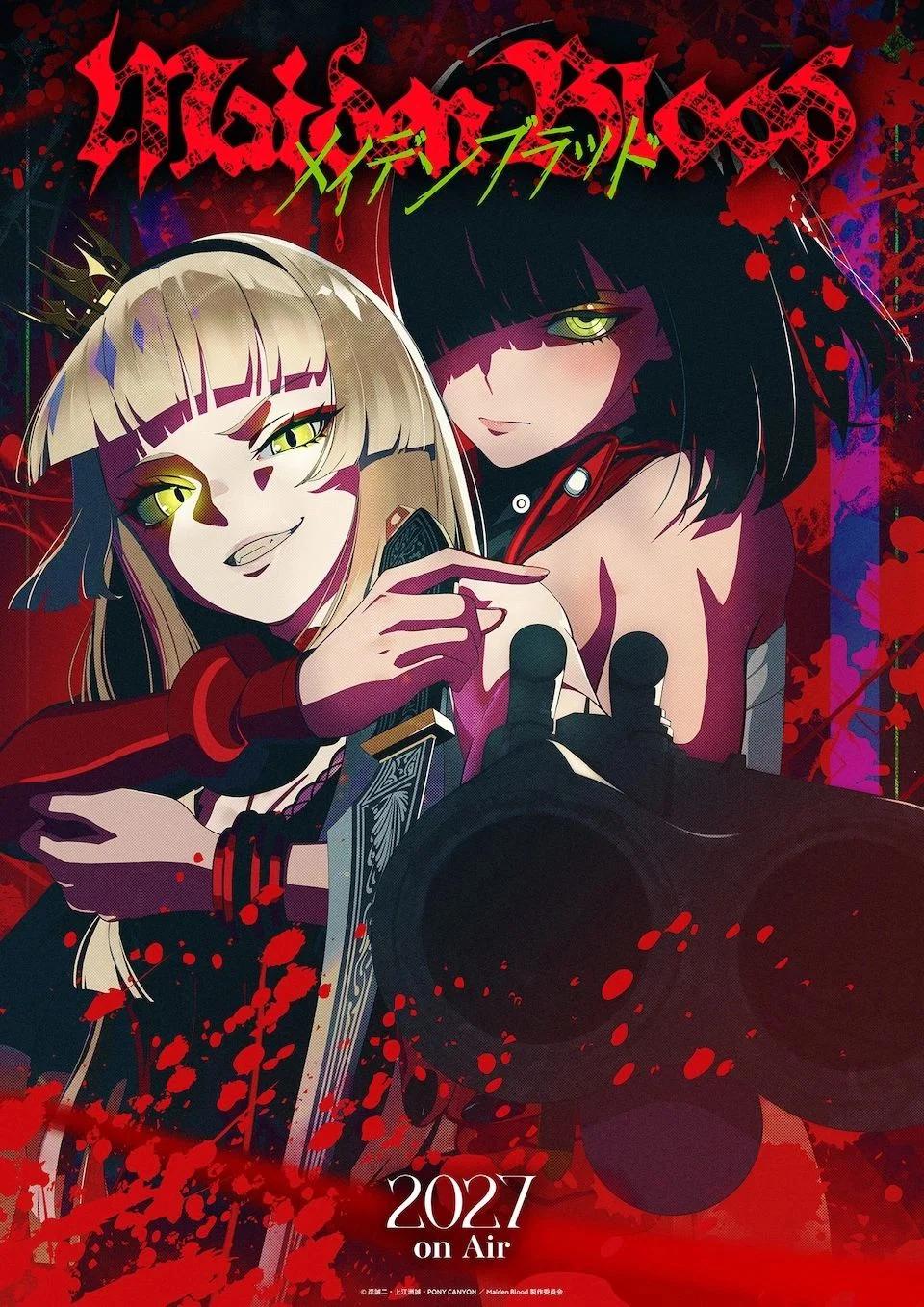 Polygon Pictures Unveils Original Dark Fantasy Anime Maiden Blood for 2027
