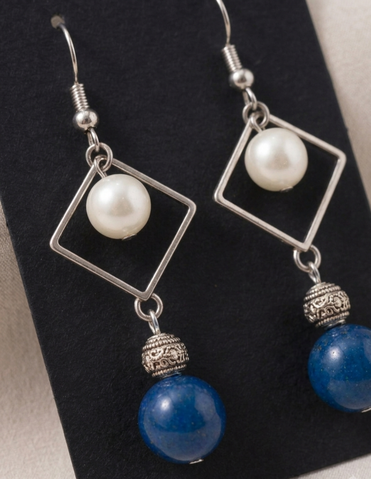 The Midnight Pearl, Earrings (view 3)