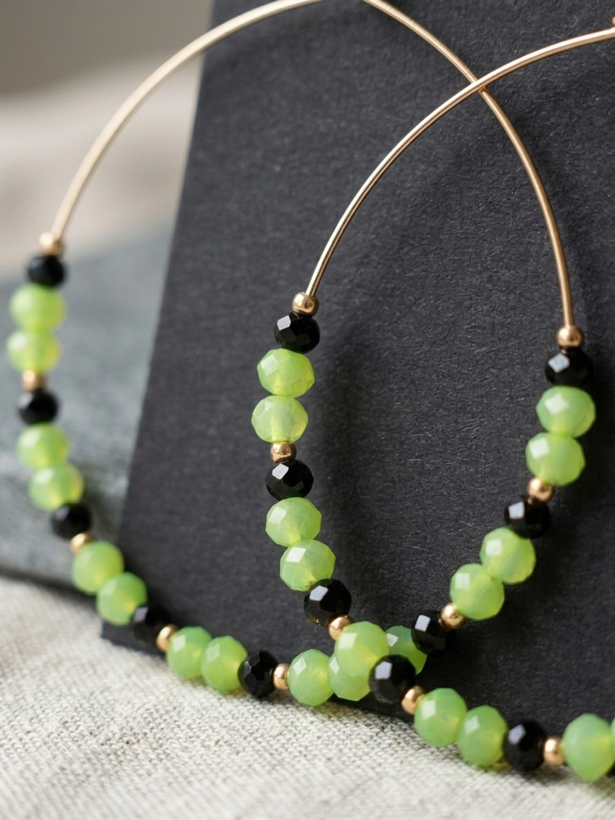 The Lime Loops, Earrings (view 2)