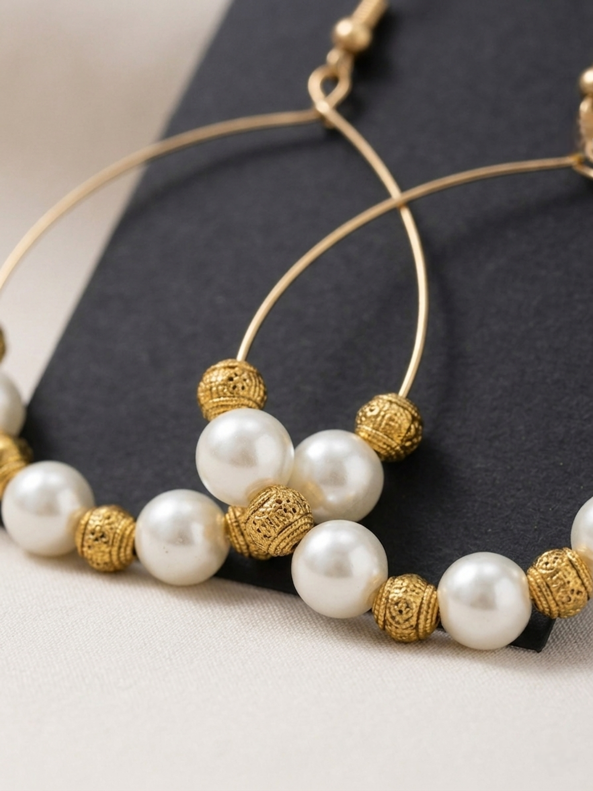 The Loop & Link Hoops, Earrings (view 2)