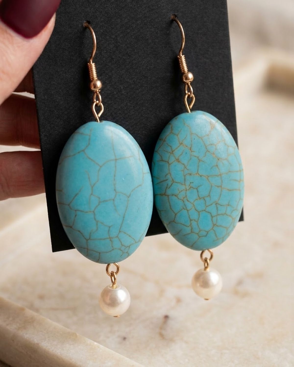 The Ocean Link Drops, Earrings (view 2)