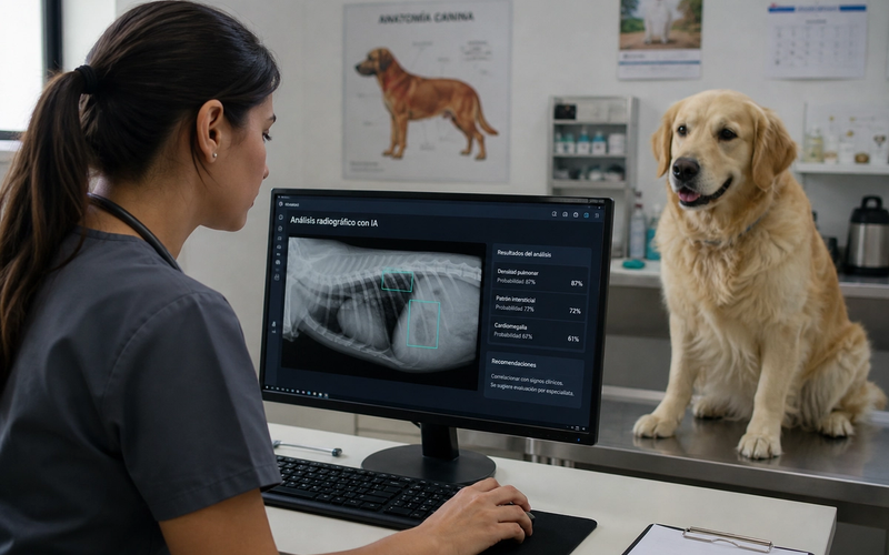 Incorporación de IA en las clínicas Veterinarias