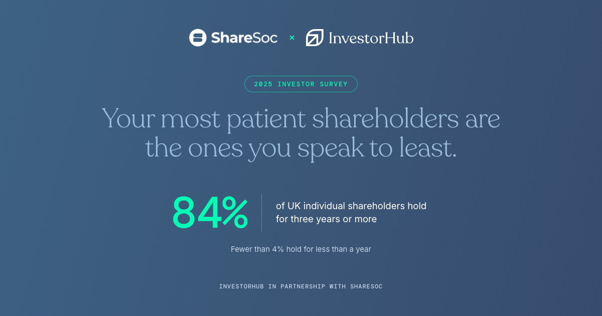 Your most patient shareholders are the ones you speak to least