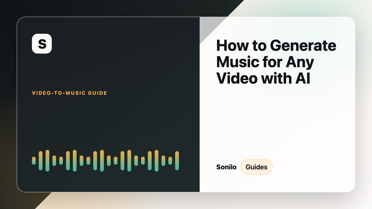 How to Generate Music for Any Video with AI cover image