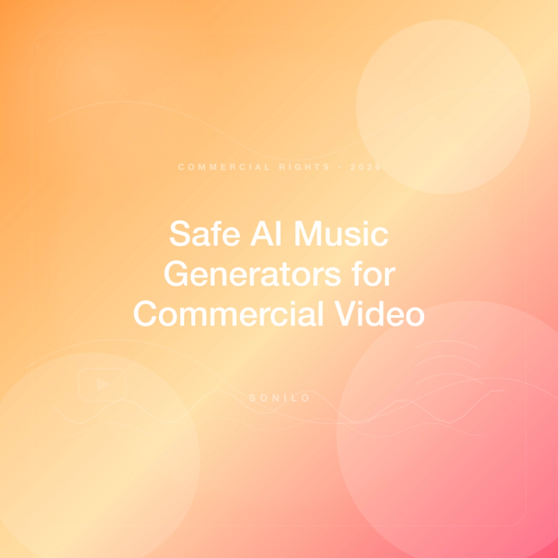 Which AI Music Generators Are Safe for Commercial Video Projects? cover image