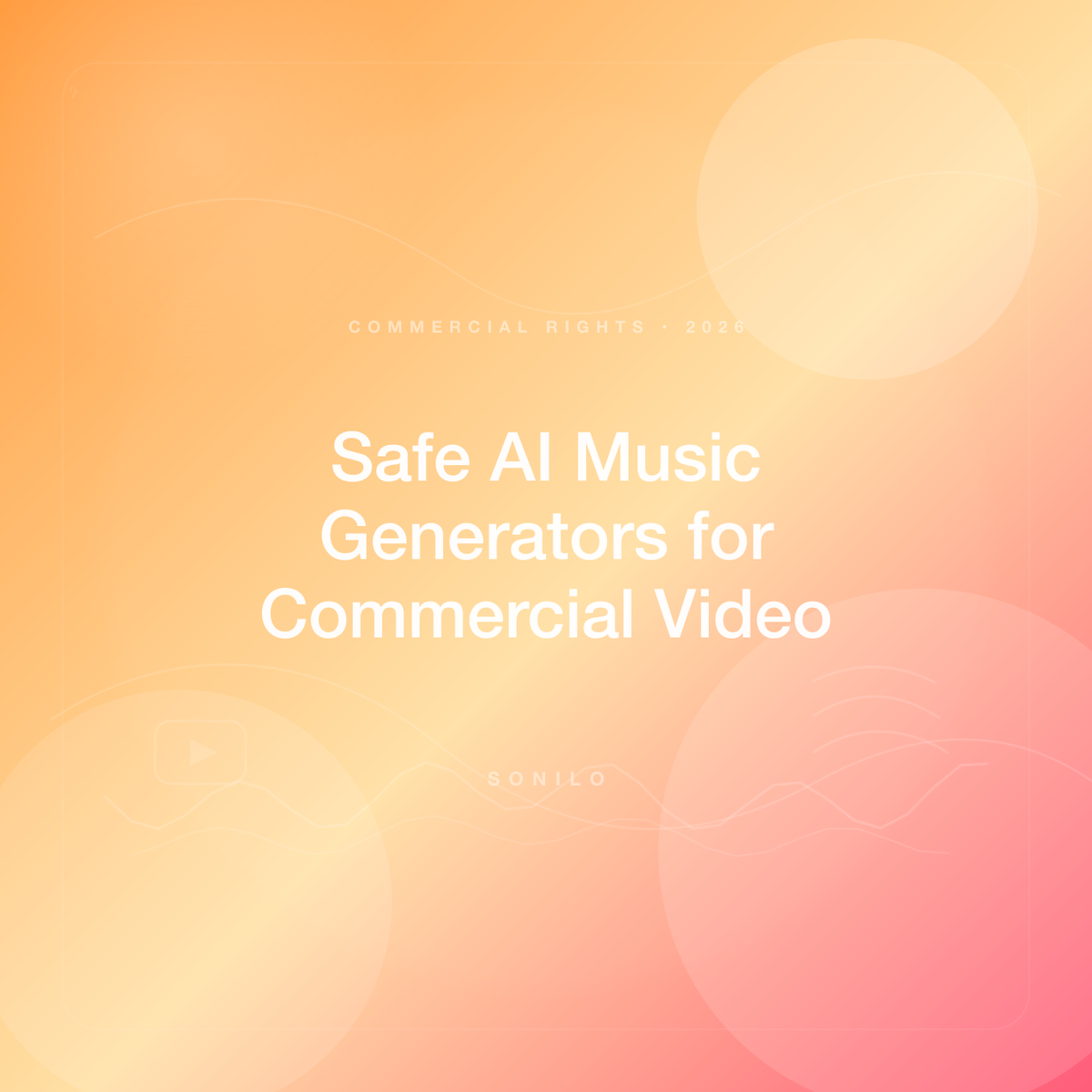 Which AI Music Generators Are Safe for Commercial Video Projects? cover image