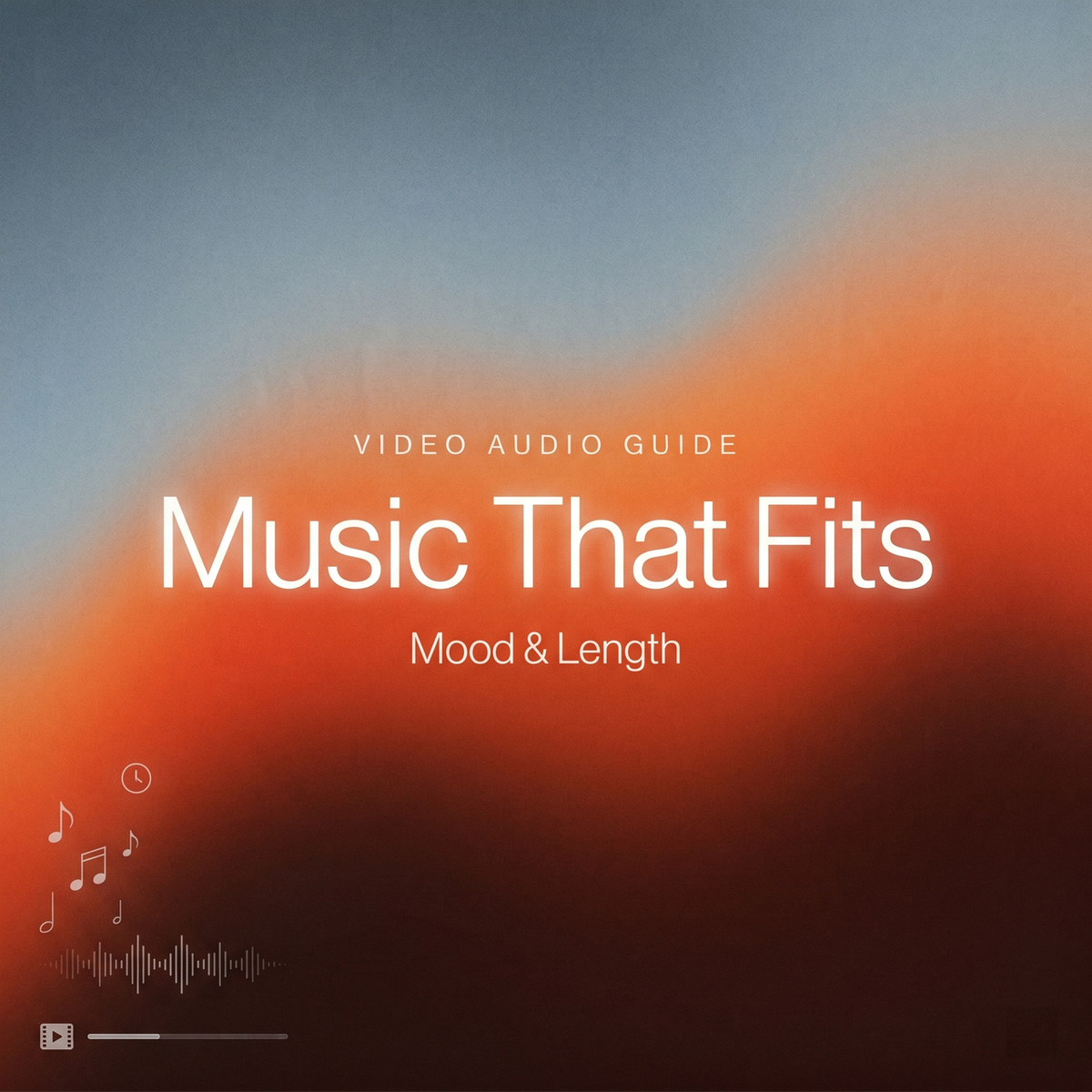 Learn how to add music for video with this guide on choosing the right audio mood and length for your content.