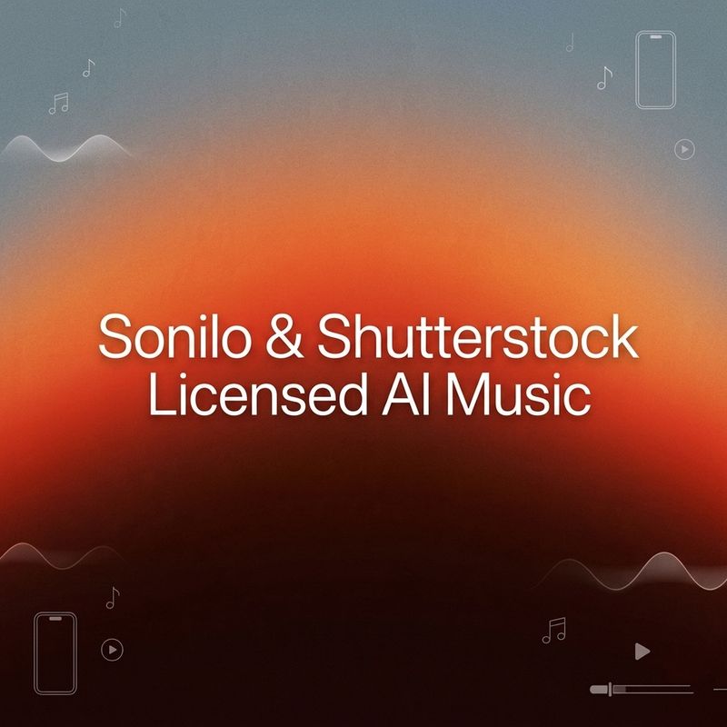Sonilo partners with Shutterstock to build the gold standard in licensed AI music training