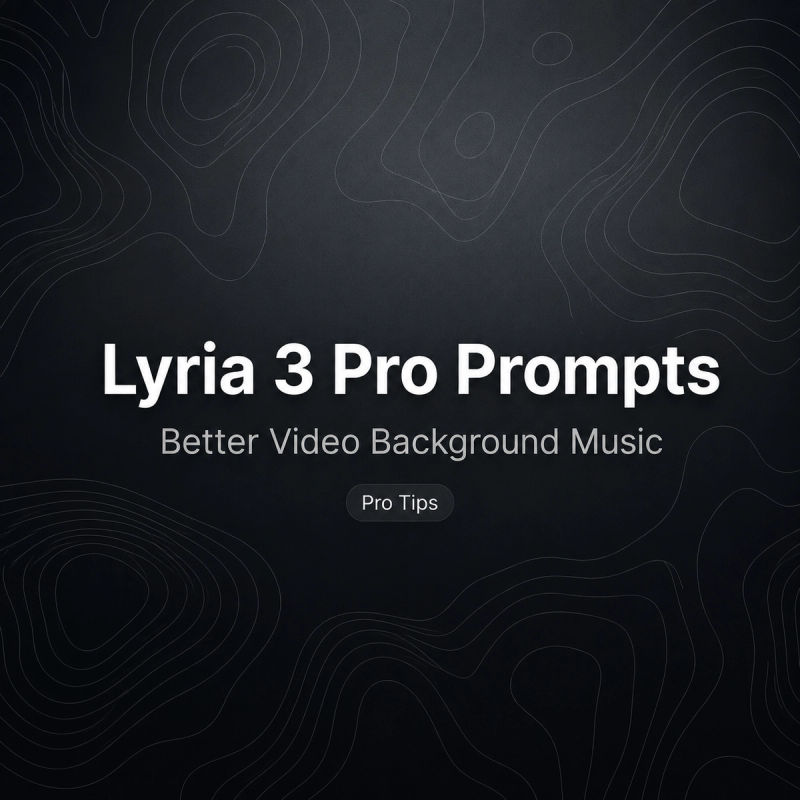 Discover our 2026 guide for better video music using effective lyria 3 pro prompts for cleaner background sound generation.