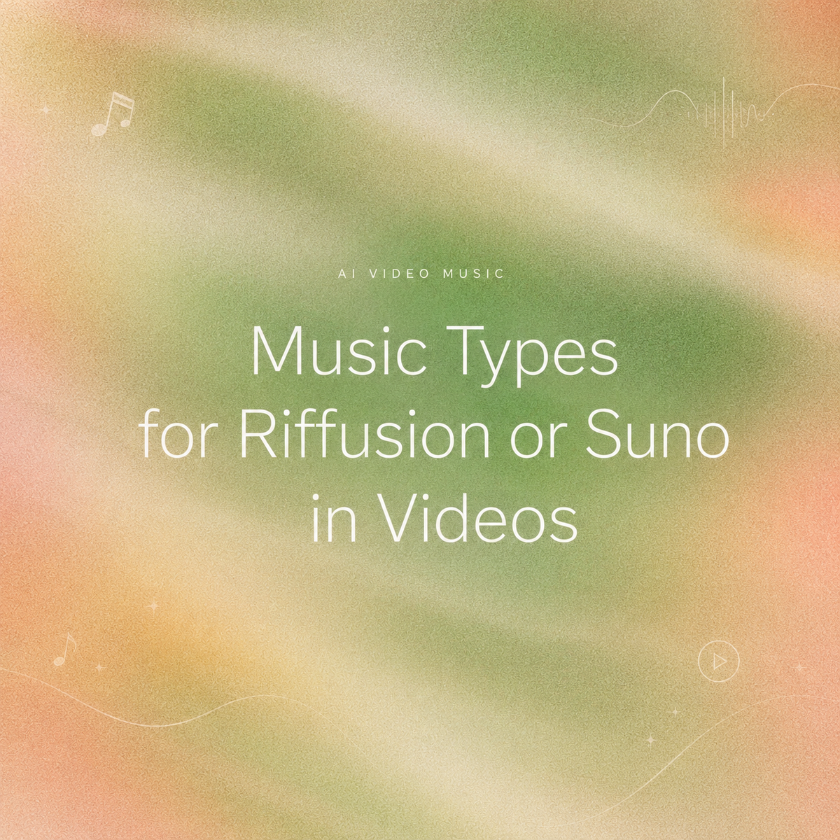Discover the best music types for riffusion or suno to enhance your video projects with AI-generated soundtracks.