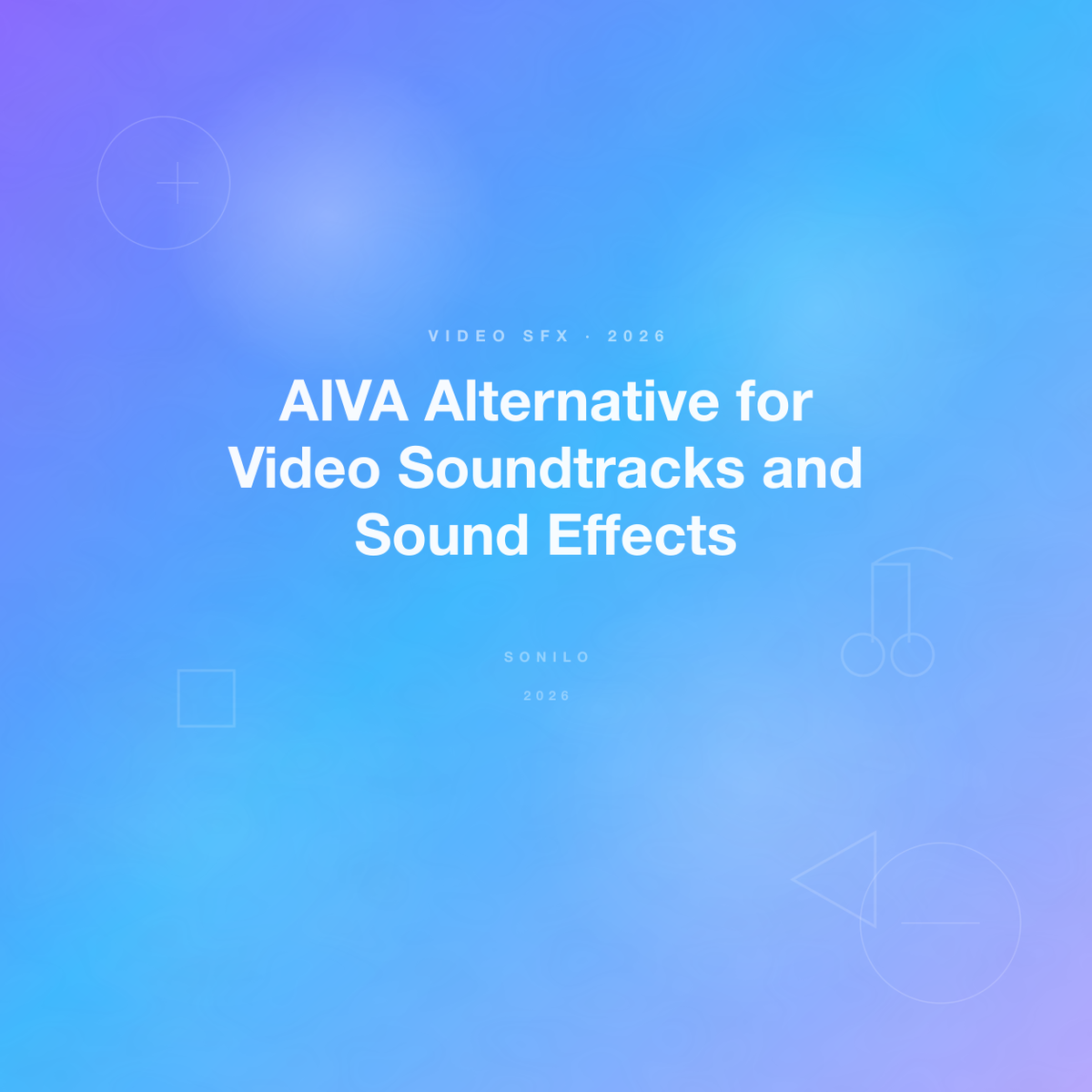 AIVA Alternative for Video Soundtracks and Sound Effects cover image