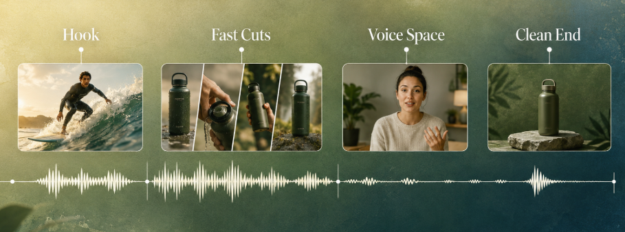 Video pacing waveform guide using the best ai music generators for creators 2027.
