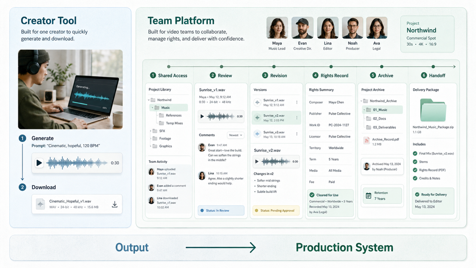 Compare creator tools and team workflows using the best ai music generation platforms 2026 for video projects.