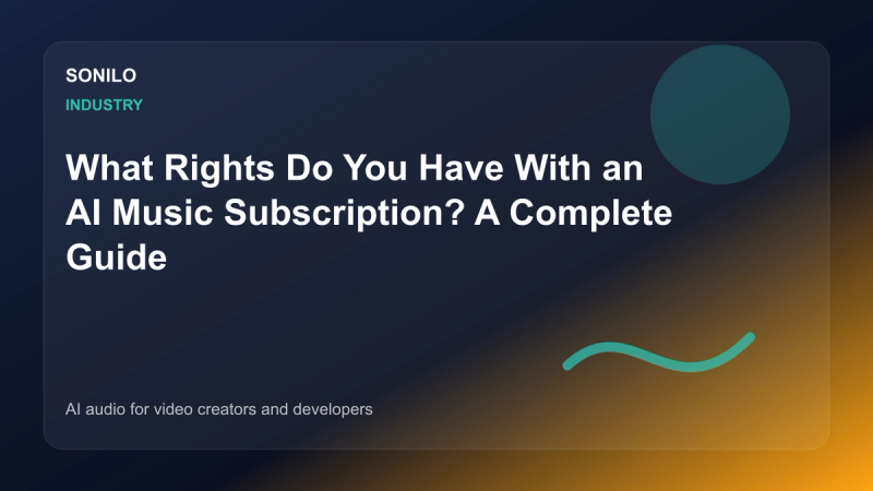 What Rights Do You Have With an AI Music Subscription? A Complete Guide cover image