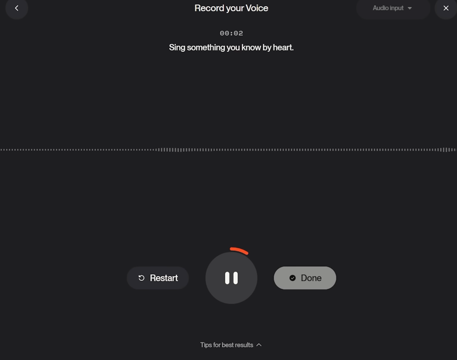 Comparing audio inputs in Suno v5.5 vs Lyria 3 Pro: the record your voice UI interface for creators.