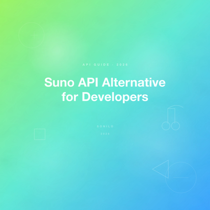 Suno API Alternative for Developers cover image