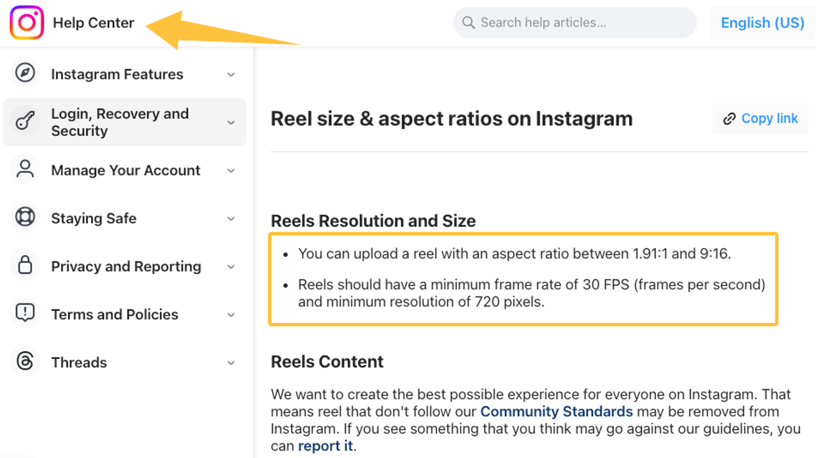 An official Instagram Help Center guide on Reel specifications. Find details for how can i make a photo video with music.