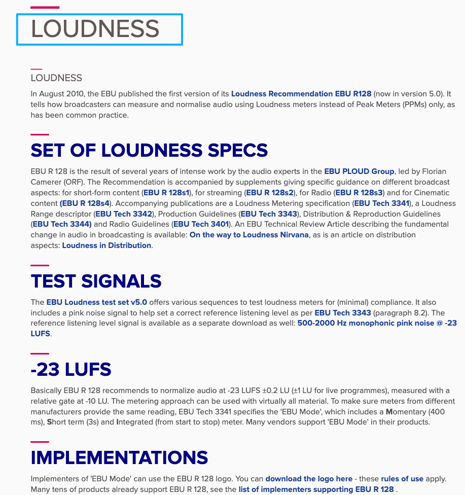 Understand EBU R128 loudness standards and -23 LUFS normalization when you add mp3 to mp4 for broadcast-quality audio.