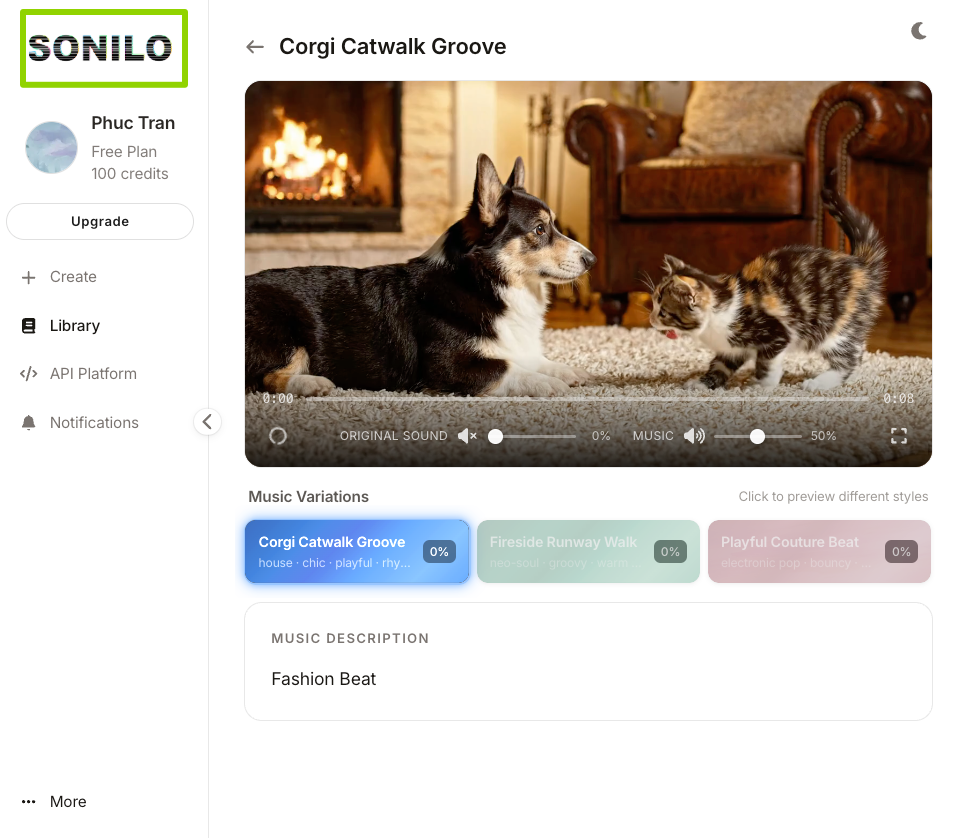 Using AI tools like Sonilo simplifies how to add background music to video content.