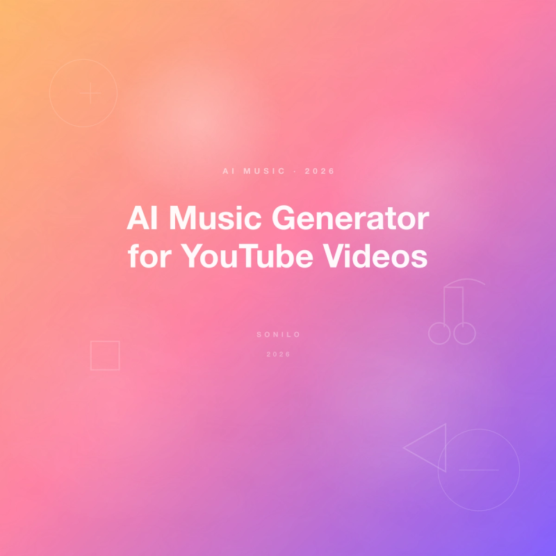 AI Music Generator for YouTube Videos cover image