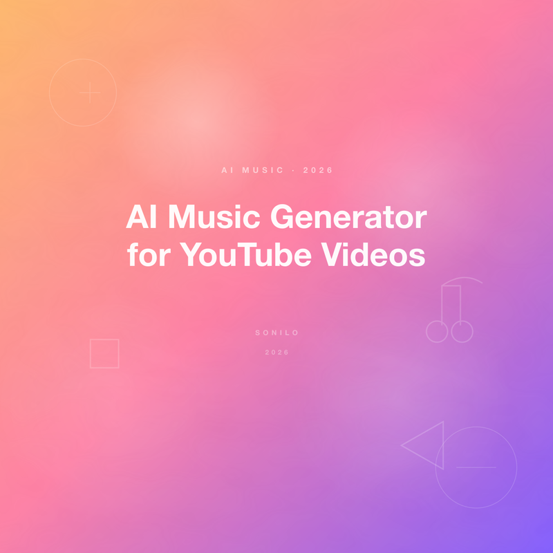AI Music Generator for YouTube Videos cover image