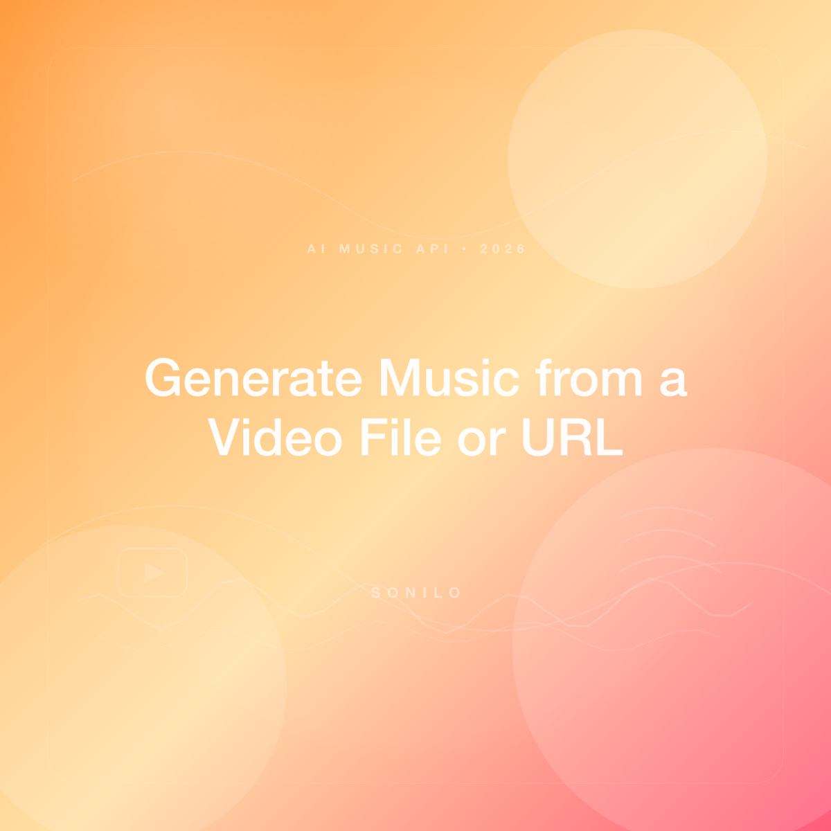 How Developers Can Generate Music from a Video File or URL Using a REST API cover image